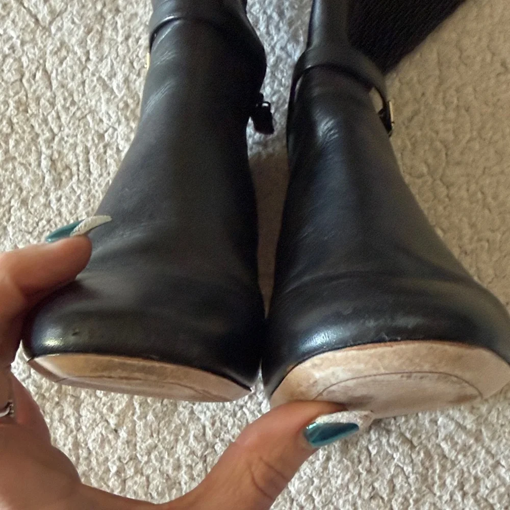 Cole Haan Women's Lauralyn Stretch Wedge Boot Size 8